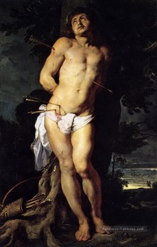 st sebastian Peter Paul Rubens Classique Nu Peinture à l'huile